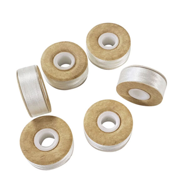 Vorgespultes Untergarn Weiss Miniaturansicht