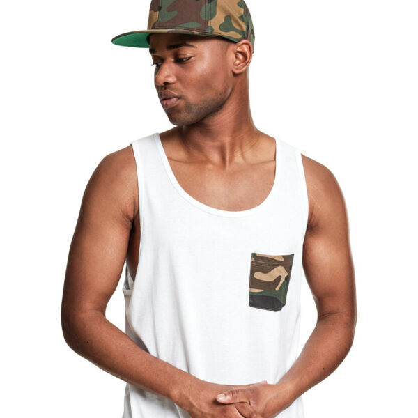 6 Panel Snapback Kappe "Camo" Miniaturansicht