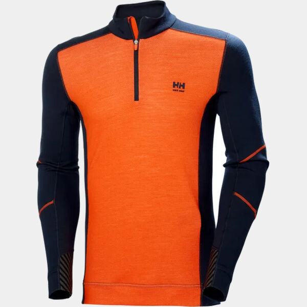 Lifa Merino Funktionsshirt mit Halbreißverschluss Miniaturansicht