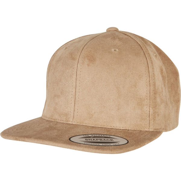 6 Panel Snapback Kappe "Suede" Miniaturansicht