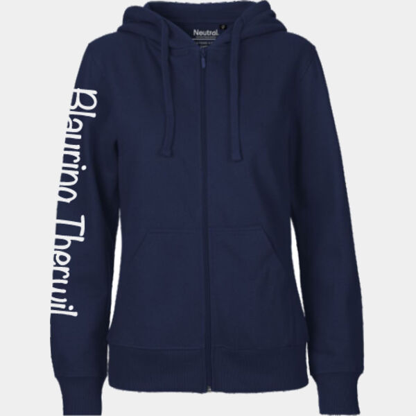 Ladies´ Zip Hoodie Blauring Miniaturansicht