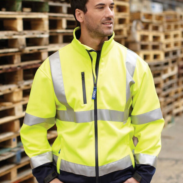 Hi-Vis Softshell Gilet Miniaturansicht