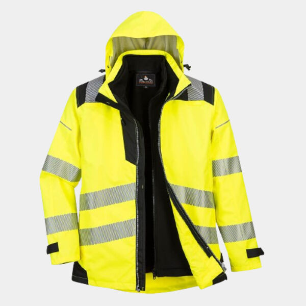  PW3 Warnschutz-Regenjacke Miniaturansicht