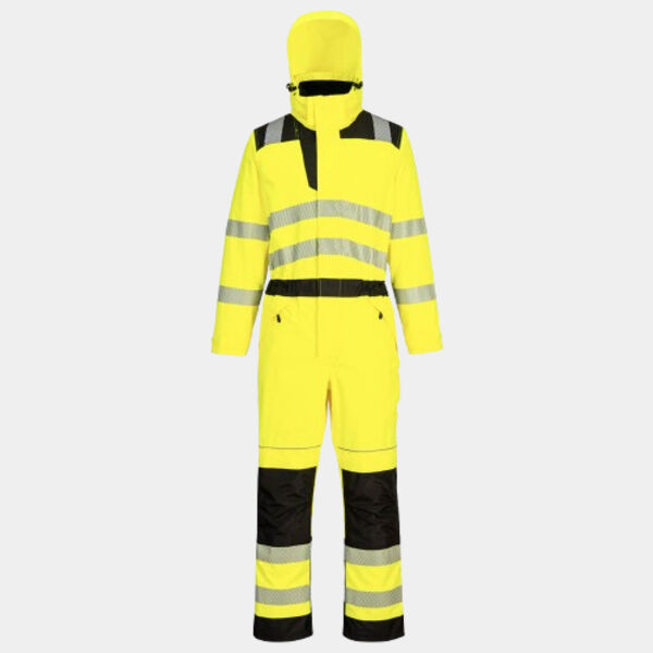 PW3 Warnschutz Regenoverall Miniaturansicht