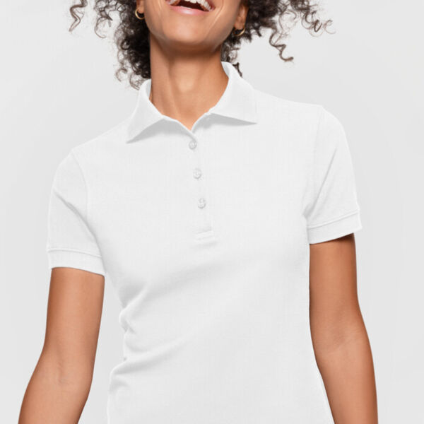  Damen Poloshirt Heavy MIKRALINAR® ECO Miniaturansicht