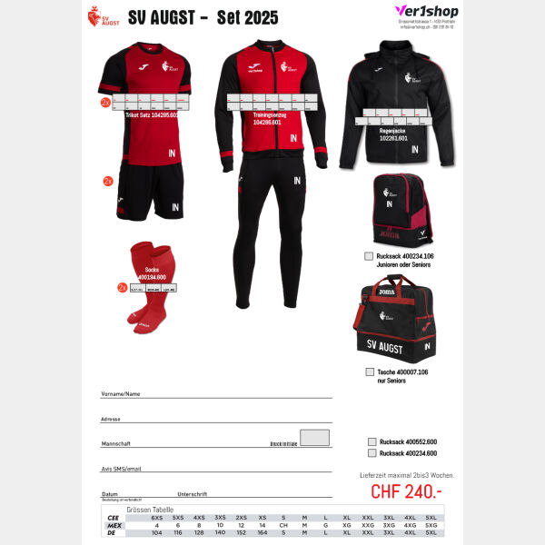 SV AUGST SET Miniaturansicht
