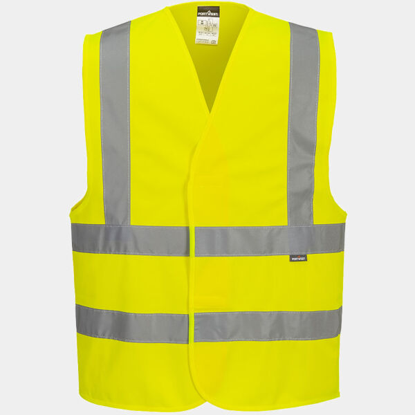 Hi-Vis Weste mit Schulterreflexband Miniaturansicht