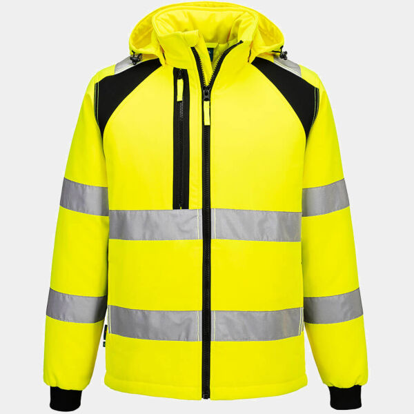 WX2 Hi-Vis gefütterte Softshelljacke Miniaturansicht