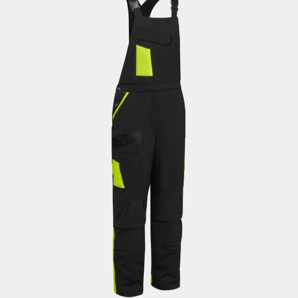 WX1 zweifarbige wattierte Baumwoll - Latzhose Miniaturansicht