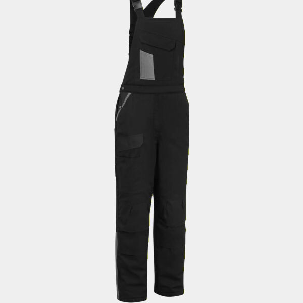 WX1 Zweifarbige Baumwoll - Latzhose Miniaturansicht